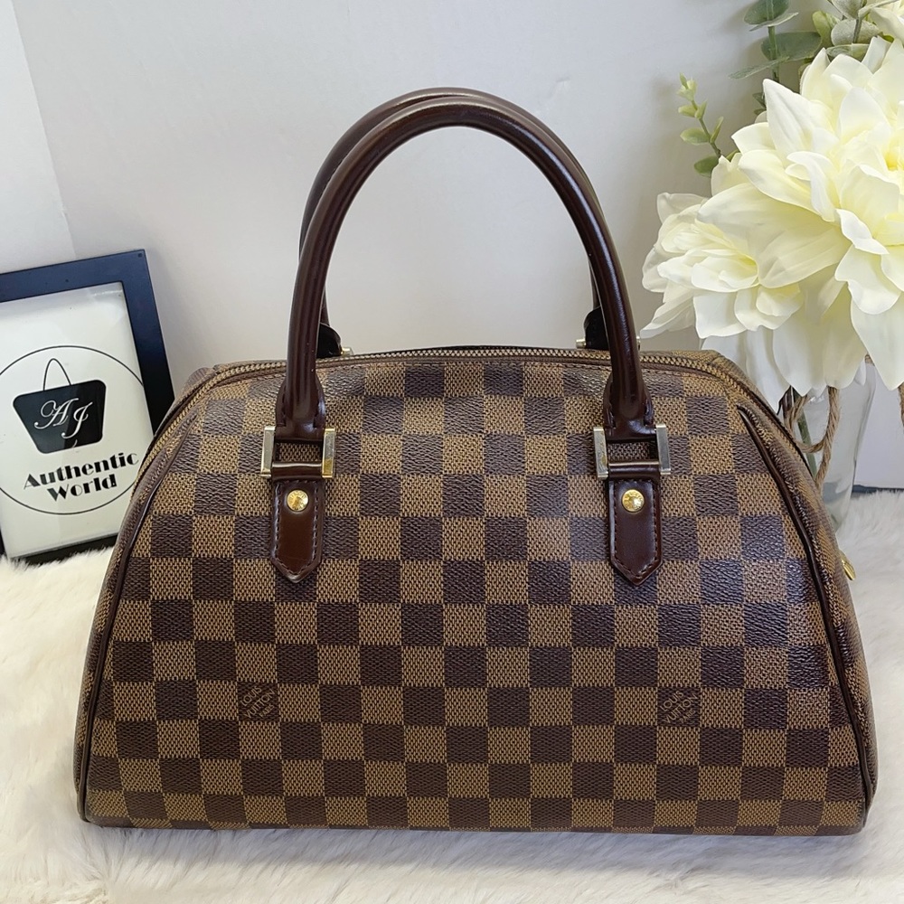 Louis Vuitton Damier Ebene Ribera MM Handbag